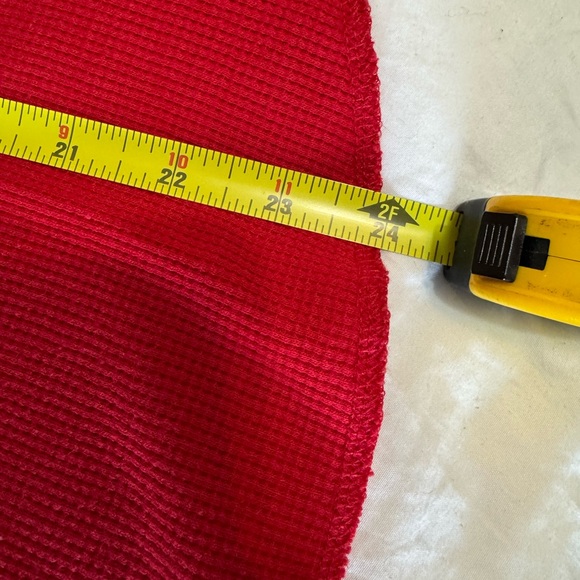 Old Navy Red Waffle Knit Long Sleeve T-Shirt - Picture 6 of 6